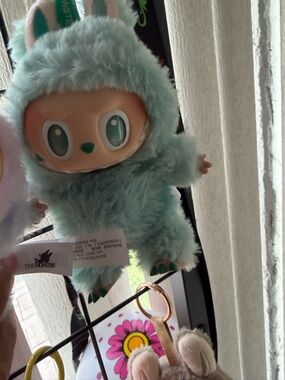Plush Mint Green Bunny Monster Doll - The Munchies